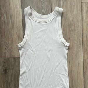 a new day Cream Kids Tank Bodysuit